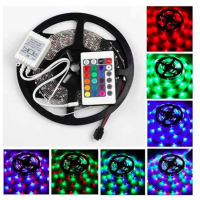 Комплект светодиодная лента LED 3528 RGB 4,5 метров