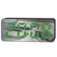 Зеркальные настольные LED-часы DS-3821L