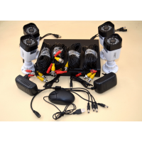 Комплект видеонаблюдения 4-Channel CCTV Security Kit (4 камеры)