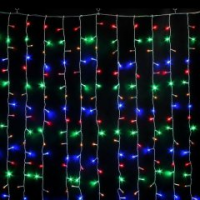 Xmas гирлянда LED (Водопад 3M*1.5M) 240-M-2 Мультицветная 7598