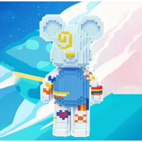 Конструктор Magic Blocks 8108 в виде мишки Bearbrick