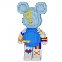 Конструктор Magic Blocks 8108 Мишка Bearbrick на 1198 дет.,30.5 см