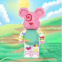 Конструктор Magic Blocks 8109 в виде мишки Bearbrick