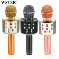 Беспроводной микрофон караоке Wster Ws-858 