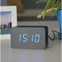 Часы настольные VST 863-5 с синей подсветкой