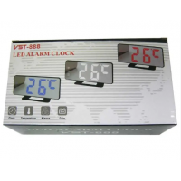 Часы настольные VST 888-1 дислеем 7.5 дюймов/красной подсветкой/ датчиком температуры и датой