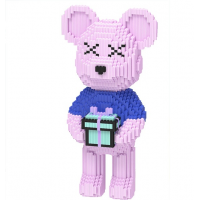 Конструктор Magic Blocks 9104 в виде мишки Bearbrick