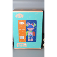 Конструктор Bearbrick Magic Blocks 9153 в виде мишки 