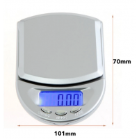 Портативные мини-цифровые весы GS A04-500g