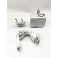 Сетевое зарядное устройство LDNIO A2203 (2.4A / 2 USB порта + кабель MicroUSB)