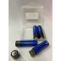 Аккумулятор 18650 Wimpex WX1434 USB Lithium battery АА 1.5v2000mah ЦЕНА ЗА УП.(4шт)