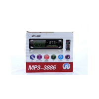 Автомагнитола MP3 3886 ISO 1DIN сенсорный дисплей