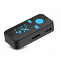 Bluetooth приемник аудио ресивер BT X6 +TF card