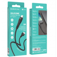 Кабель Borofone BX46 Rush Silicone USB - Type-C 3A/1m Кабель Borofone BX46 Rush Silicone USB - Type-C 3A/1m