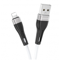 Кабель USB BOROFONE BX46 Rush silicone Lightning (2.4A) (1M)