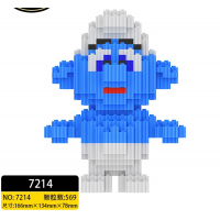 Детский конструктор Beixi Blocks "Смурф" (569 деталей, 7214)