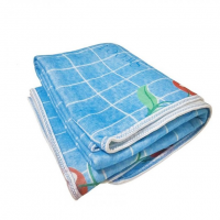 Электропростынь двуспальная 160*150 см, термопростынь Electric Blanket - Вишни
