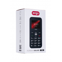 Мобильный телефон ERGO F186 SOLACE DUAL SIM BLACK