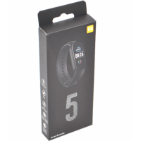 Фитнес браслет M5 Xiaomi (black) с магнитной зарядкой (без обмена и возврата)