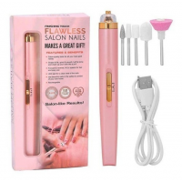 Портативный фрезер Flawless Salon Nails для маникюра и педикюра, USB