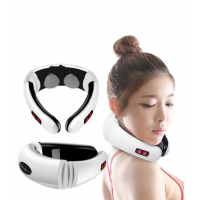 Электростимулятор массажер для шеи физиотерапия Cervical vertebra Neck Massager