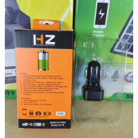 Автомобильное зарядное устройство  от прикуривателя 2.1А "HZ HC-1"  lcd