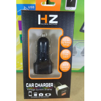 Автомобильное зарядное устройство  от прикуривателя 2.1А "HZ HC-1"  lcd