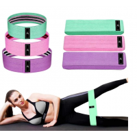 Набор тканевых фитнес резинок Hip Resistance Band Набор тканевых фитнес резинок Hip Resistance Band