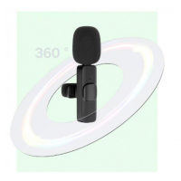 Микрофон петличный беспроводной K8 для смартфона 1 микрофон iPhone