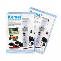 Машинка для стрижки и груминга собак и кошек в домашних условиях с 4 насадками Kemei KM-107