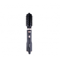 Фен щетка KM-8022 расческа с вращающейся насадкой для укладки и завивки волос с ионизацией автоматическая 2в1 Kemei 1000W (KM-8022)