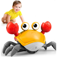 Краб танцующий с музыкальным сопровождением от батареек QC-3Y