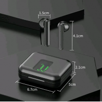 Беспроводные Bluetooth наушники с цифровым дисплеем Bakeey L12