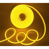  Лента Силиконова LED NEON Желтая 5M Yellow 12V-220V  0729