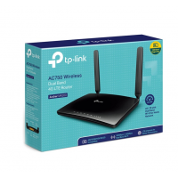  Pоутер WiFi TP-Link Archer MR200 AC750 4G LTE 3xFE LAN 1xFE WAN 1xSim Card Slot Black