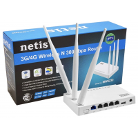 Маршрутизатор интернет WiFi4 Netis MW5230 3G/4G Wireless-
