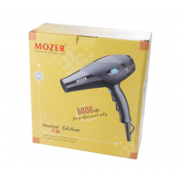 Профессиональный фен Mozer MZ-3100 для сушки волос 6000Вт 2 насадки