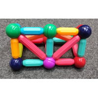 Магнитный конструктор Magnetic Sticks&Balls 26 палочек и 10 шариков