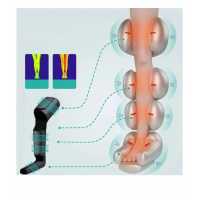 Массажер для ног Аппарат для прессотерапии и лимфодренажа ног 