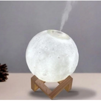 Увлажнитель воздуха ночник ЛУНА 3D Moon Lamp ультразвуковой