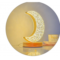 Декоративная настольная лампа «Луна»