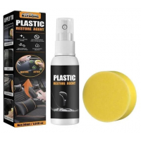 Полироль для автомобильных деталей из пластика, полировальная губка 30 миллилитров.