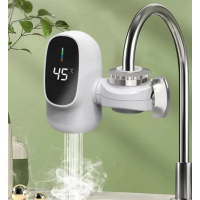 Проточный водонагреватель насадка на кран для кухни Water Heater ZSW-D03 c LCD дисплеем 3 кВт
