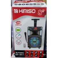 Портативная Bluetooth колонка Kimiso QS-3811 с пультом,FM радио, MP3