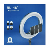 Кольцевая LED лампа RL-18 (45см) +3 держателя