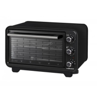 Печь электрическая Sea Breeze SB-030/38л./1420ВТ/черный/2шт противень+решетка-гриль (Гарантия на товар)