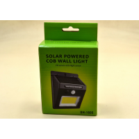 Настенный уличный светильник Solar Powered Cob Wall Light SH-1605