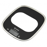 Электронные весы кухонные Satori SKS-221-BL до 5 кг Black  Электронные весы кухонные Satori SKS-221-BL до 5 кг Black
