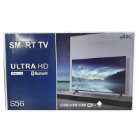 Смарт-телевизор Smart TV S56 – 4K Ultra HD, Bluetooth, Wi-Fi, Android 14