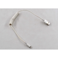 Спиральный кабель для iPhone (1 м)